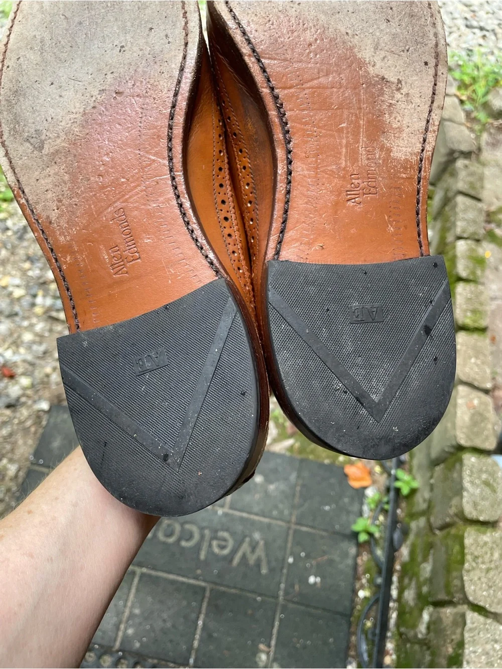 Allen Edmonds McGregor Wingtip Oxford Shoes Size 11.5 D